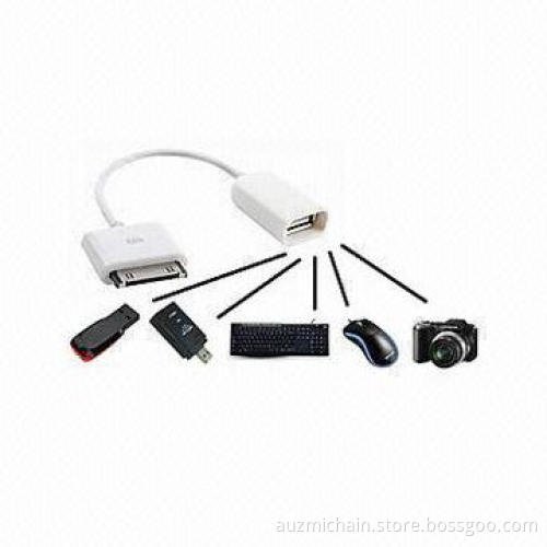 Camera Connector OTG Cable for iPad, iPhone, iPod with Including JPEG Format